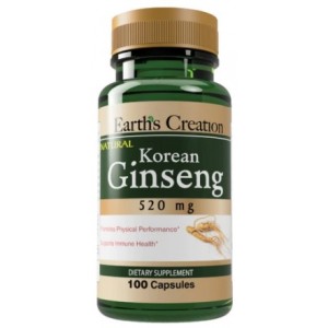 Korean Ginseng 520 mg - 100 капс Фото №1